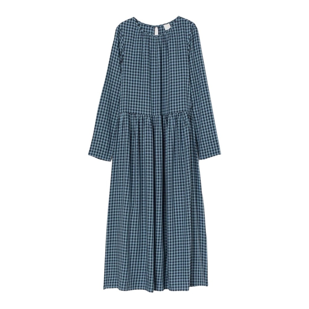 H&M Plaid Midi Calf-length Dress
Size M
